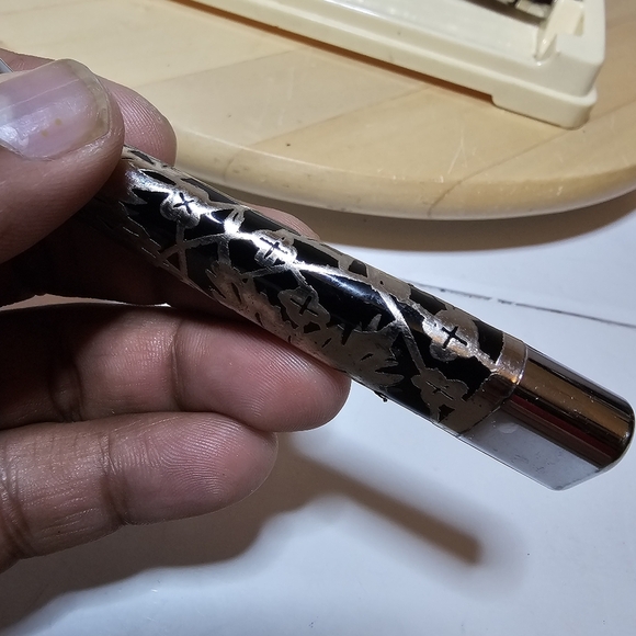 Vintage 1950s Set 6 Carvel Hall Fine Cutlery by Briddell Steak Knives In Case - Picture 5 of 11